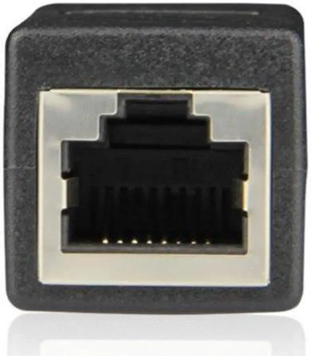 Alt view image 3 of 4 - RJ45 Female To Female CAT6 Network Ethernet LAN Connector Adapter Coupler Black
