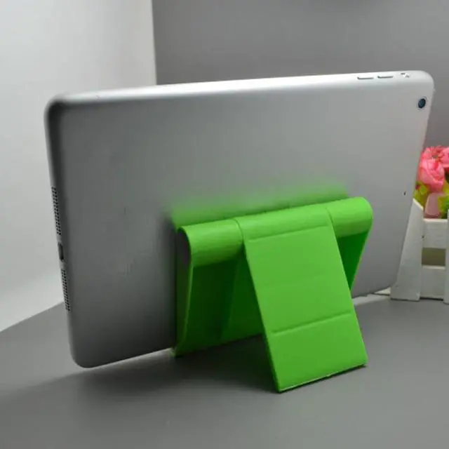 Alt view image 2 of 6 - Portable Adjust Angle Stand Holder Support Bracket Mount For Tablet for ipad Phone for Galaxy 10 x 9cm