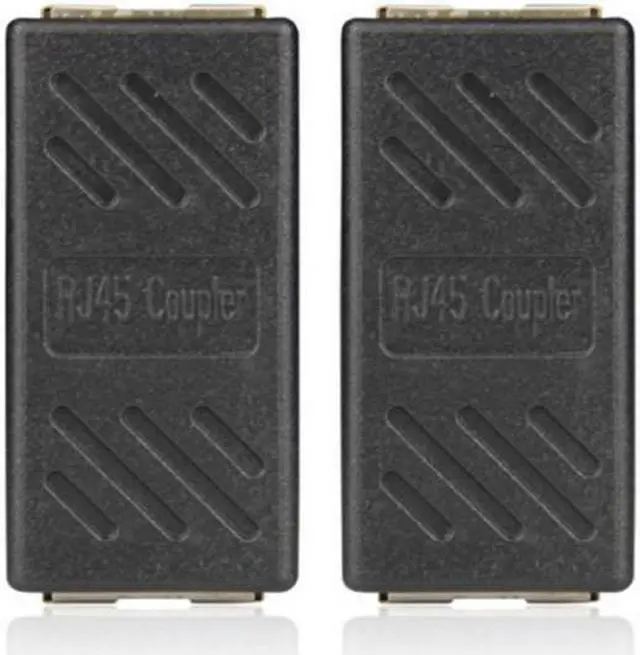 Alt view image 2 of 4 - RJ45 Female To Female CAT6 Network Ethernet LAN Connector Adapter Coupler Black