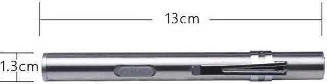 Alt view image 4 of 5 - Universal Aluminum alloy Pocket Mini USB Gadgets Rechargeable Light Flashlight Medical Home Outdoor Ultra Bright LED Long Shots