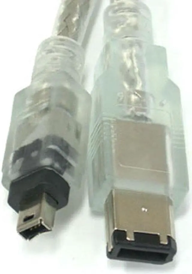 Alt view image 3 of 3 - 4P 4 Pin to 6 Pin IEEE 1394 for iLink Adapter Cable 4Pin To 6Pin Firewire Cable