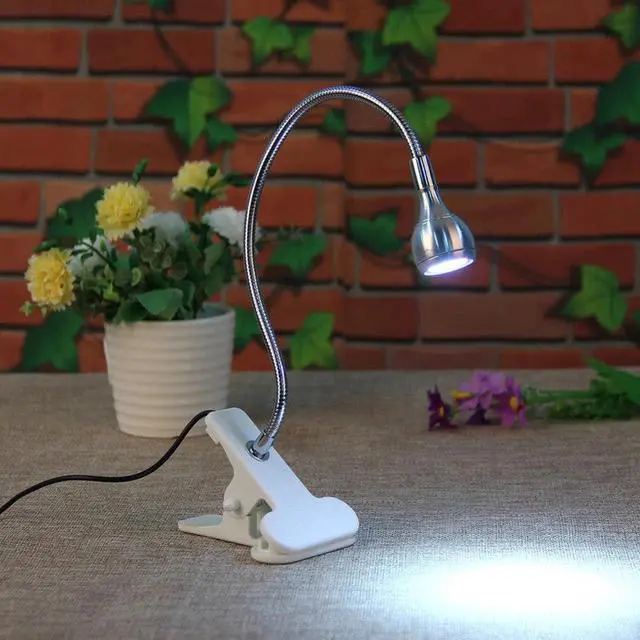 Alt view image 6 of 6 - Mini Students Portable Flexible Clip-on Reading LED Light Desk Lamp Eye-Protection USB Gadgets With ON/OFF Switch For Laptop