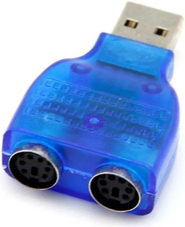 Alt view image 2 of 4 - New Hot USB Male to PS2 Female Cable Adapter Converter Use For Keyboard Mouse