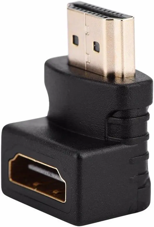 Alt view image 4 of 6 - HDMI Cable Adapter 90/270 Degree Angle HDMI Male to HDMI Female for 1080P HDTV Cable Adaptor Converter Extender