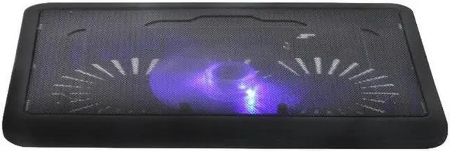 Alt view image 3 of 5 - 14 inches or less laptop Cooling Pad Laptop Cooler USB Hub with Big Cooling Fans Light Notebook Stand and Quiet Fixture