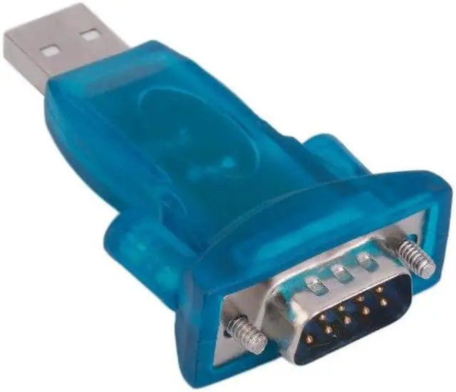 Main image of Computer Accessories USB 2.0 RS232 Serial Port DB9 9 Pin 9p Male Adapter Converter