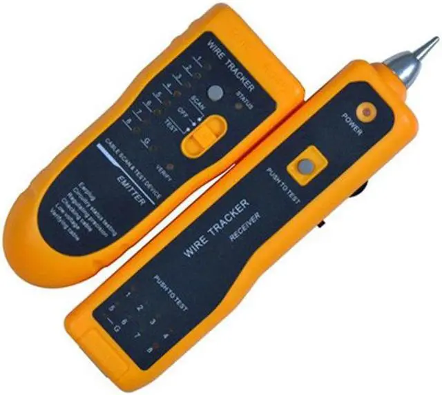 Main image of LAN Network Cable Tester Cat5 Cat6 RJ45 UTP STP Line Finder Telephone Wire Tracker Tracer Diagnose Tone Tool Kit