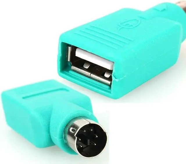 Alt view image 2 of 2 - 1PCS USB Female to PS2 PS/2 Male Adapter Converter keyboard Mouse Mice