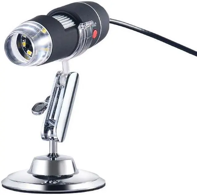 Alt view image 6 of 6 - Portable USB Digital Electronic Microscope 8 LED Magnifier 1000X Video Camera Repair Tool USB Gadget