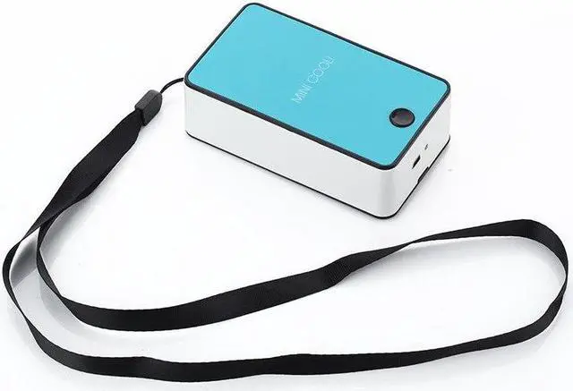 Alt view image 3 of 6 - New Mini Air Conditioner Fan Portable Small Fan USB  Rechargeable Cooler Fan Mini Portable USB Hand Held Fans