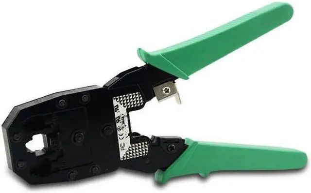 Alt view image 2 of 3 - RJ45 RJ11 RJ12 CAT5 Network Lan Cable Crimping Pliers Tools Crimp Cut Strip Tool Wire Crimper Tools