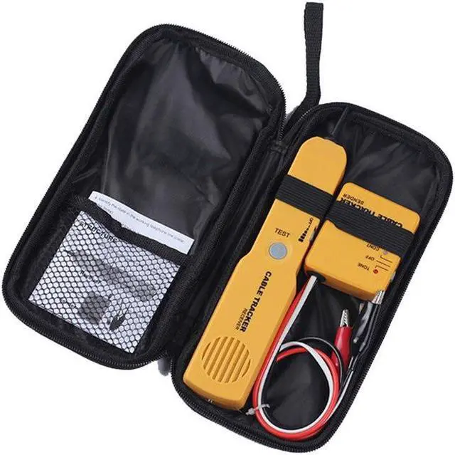 Alt view image 5 of 5 - Portable RJ11 Network Phone Telephone Cable Tester Tracker Tracer Diagnose Tone Line Finder Detector Networking Tools