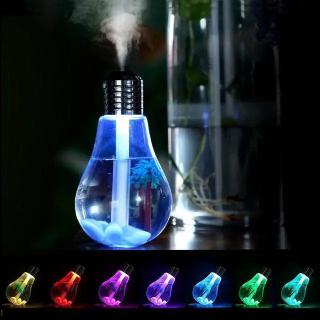 Alt view image 2 of 3 - Newest 400ML USB DC 5V 7 Colors Night Light Air Ultrasonic Humidifier Oil Essential Aroma Diffuser Mist Maker Fogger USB Gadgets