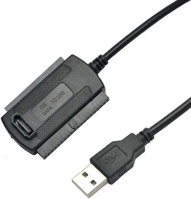 Main image of High Speed 480Mb/s 3 in 1 USB 2.0 Cable Adapter USB To 2.5/3.5/5.25inch SATA IDE Adapters