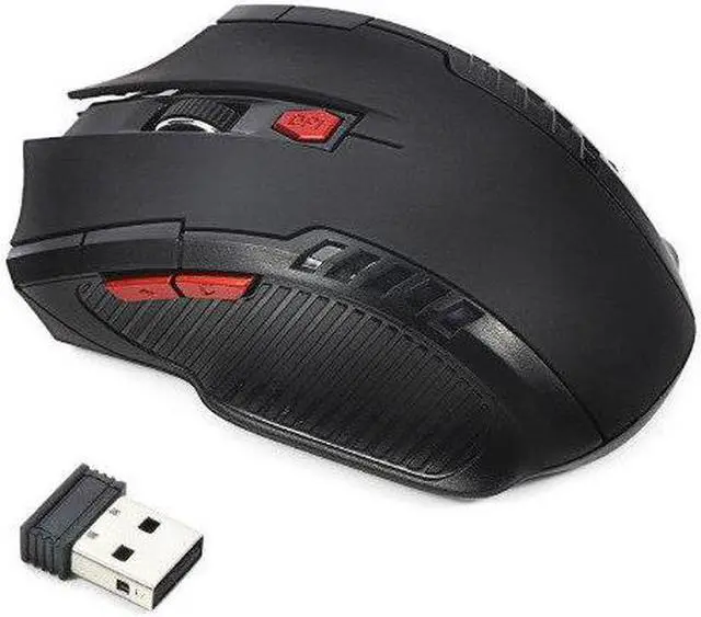 Alt view image 6 of 6 - New Mini 2.4GHz Wireless Optical Mouse Gamer for PC Gaming Laptops Game Wireless Mice With USB Receiver