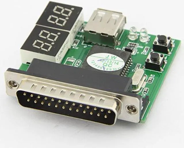 Alt view image 4 of 4 - Computer 4-Digit Laptop PC Motherboard USB& PCI Analyser Diagnostic Test Post Card Tester for Notebook Laptop