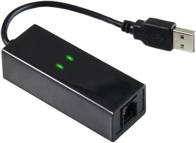 Alt view image 3 of 6 - Portable Dial Up VoiceExternal USB 2.0 56kbs USB Fax Modem with Telephone RJ11 Cablefor Windows XP/ Win 7/8/Linux
