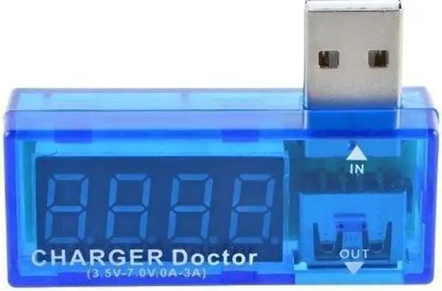 Alt view image 2 of 4 - High Quality Tester Power Detector USB Charger Doctor Mobile Battery Voltage Current Meter