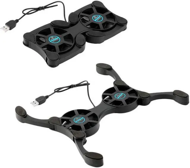 Alt view image 4 of 5 - New 100% USB Cooling 2 Fans Cooler Cooling Pad for Laptop Notebook