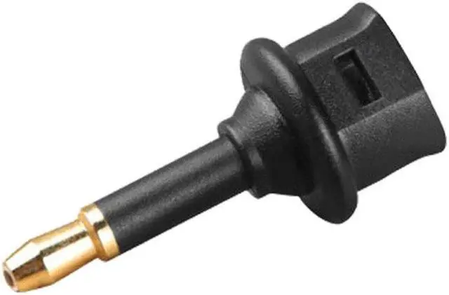 Alt view image 4 of 4 - 2 Pcs Toslink Female To 3.5mm Male Mini Audio Plug Digital Optical Adapter Converter