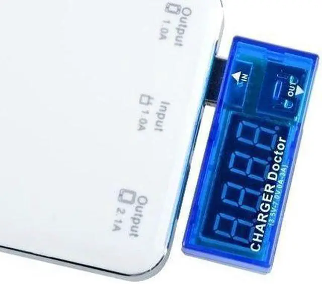 Alt view image 3 of 4 - High Quality Tester Power Detector USB Charger Doctor Mobile Battery Voltage Current Meter