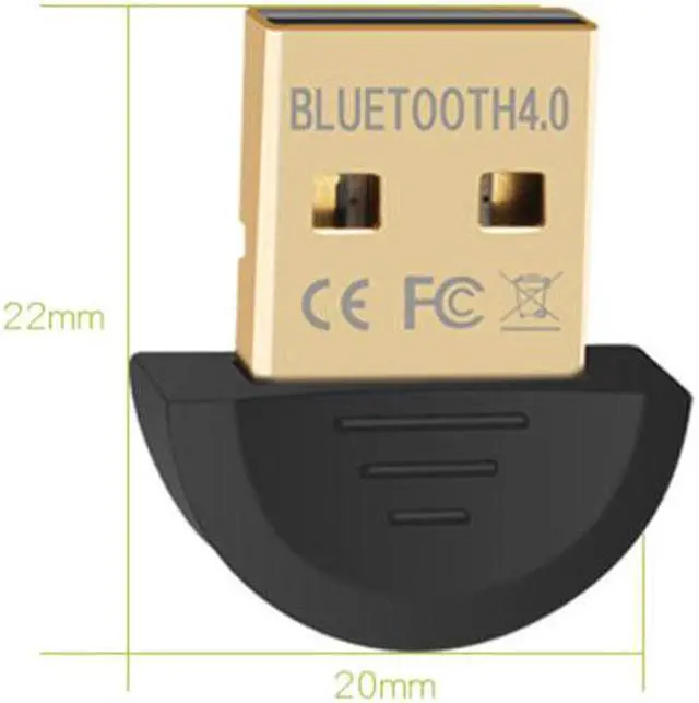 Alt view image 2 of 4 - Mini USB Bluetooth Adapter V4.0 CSR Dual Mode Wireless Bluetooth V 4.0 Dongle Music Sound Receiver for Windows 10 8 7 Vista XP