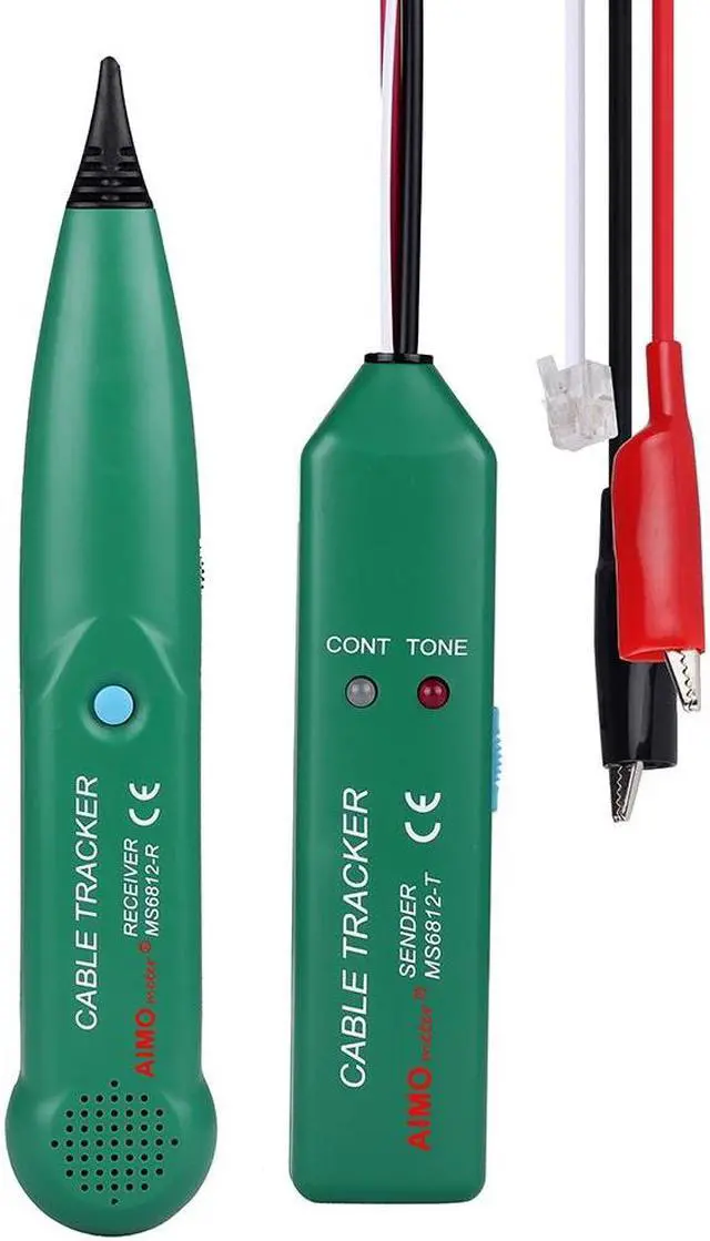 Alt view image 3 of 6 - AIMOMETER MS6812 Cable Tester 1 pcs New Telephone Phone Wire Network Cable Tester Line Tracker Wire Line Detector