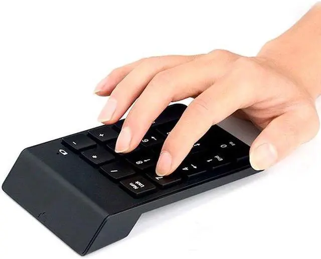 Alt view image 4 of 4 - 2.4G Wireless USB Numeric Keypad Mini Numpad 18 Keys Digital Keyboard for iMac/MacBook Air/Pro Laptop PC Notebook Desktop