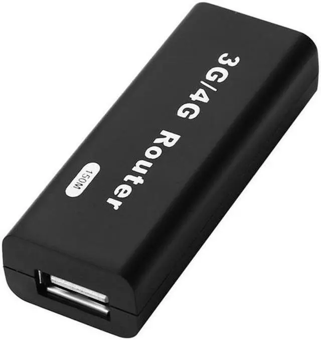 Alt view image 2 of 6 - Mini 3G/4G WiFi Wlan Hotspot AP Client 150Mbps RJ45 USB Wireless Router