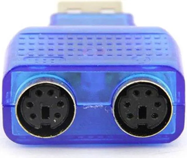 Alt view image 4 of 4 - New Hot USB Male to PS2 Female Cable Adapter Converter Use For Keyboard Mouse
