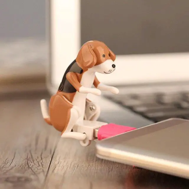 Alt view image 2 of 3 - Portable Mini Cute USB 2.0 Funny Humping Spot Dog Rascal Dog Toy Relieve Pressure For Festival for Office Worker Best gift