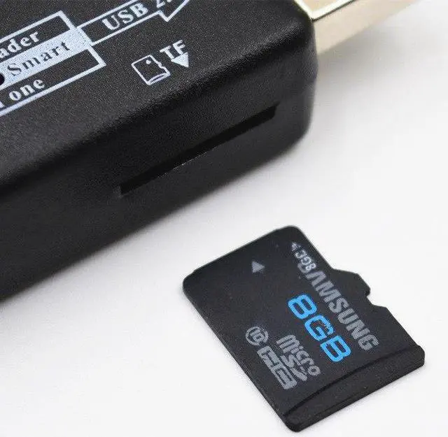Alt view image 4 of 5 - 2 in 1 USB OTG Card Reader Universal Micro USB TF SD Card Reader for PC Phone