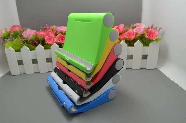 Alt view image 6 of 6 - Portable Adjust Angle Stand Holder Support Bracket Mount For Tablet for ipad Phone for Galaxy 10 x 9cm