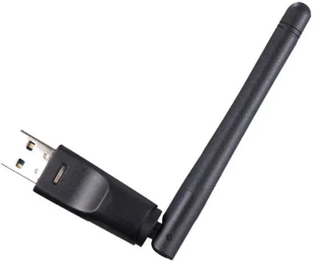 Alt view image 3 of 4 - USB 2.0 WiFi Wireless Network Card 150M 802.11 b/g/n LAN Adapter with rotatable Antenna