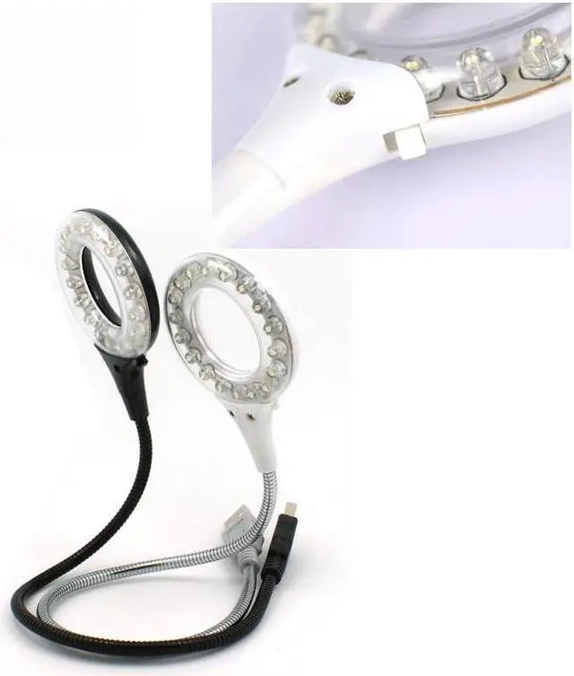 Alt view image 2 of 4 - Portable Bright Light USB Lamp Light with Switch 18 LED USB Gadgets Plug and play For PC Laptop Desktop Computer Peripherals