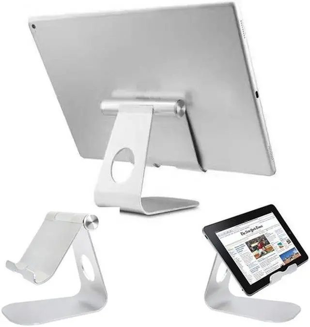 Main image of Foldable Design For ipad holder Aluminum Tablet Stand for apple iPad bracket Universal Metal Bracket for iphone for samsung tab