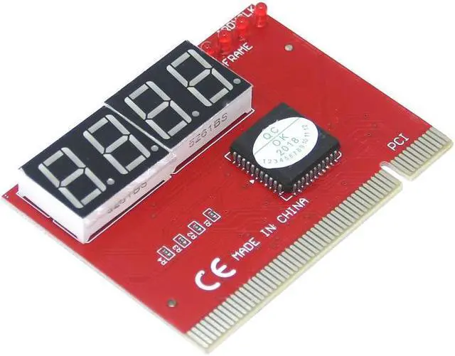 Main image of Computer PC 4 Digit Diagnostic Analyzer Card Motherboard Tester High Quality