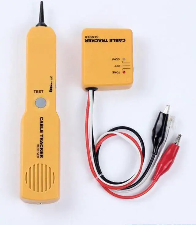 Alt view image 4 of 5 - Portable RJ11 Network Phone Telephone Cable Tester Tracker Tracer Diagnose Tone Line Finder Detector Networking Tools