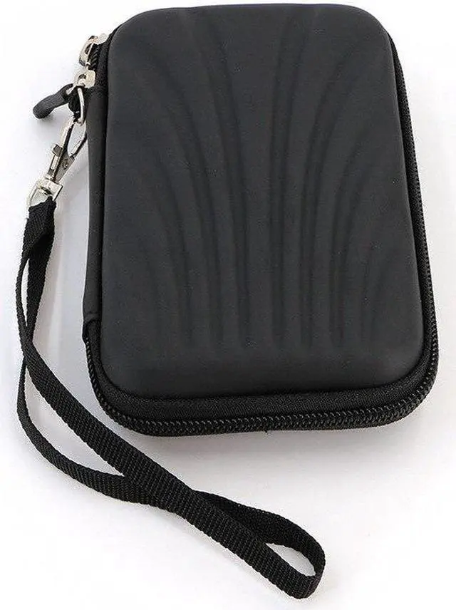 Alt view image 5 of 5 - Waterproof Portable external 2.5inch hdd bag case External Hard Disk Drive Bag EVA PU Carry Case Pouch Cover Pocket
