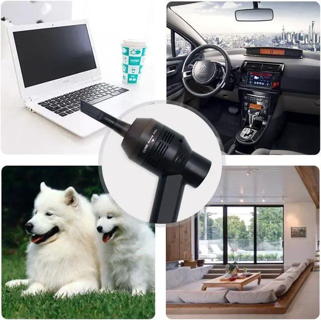 Alt view image 4 of 6 - Mini USB Desk Electric Vacuum Cleaner Portable Keyboard Dust Collection Kit for Cleaning Desktop PC Crumbs Makeup Bag Pet House