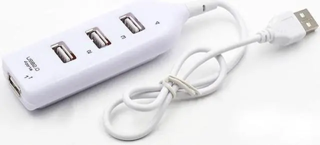 Alt view image 6 of 6 - High Speed Micro Mini 4 Port USB 1.1 Hub USB Port For Laptop PC Computer Laptop Peripherals Accessories