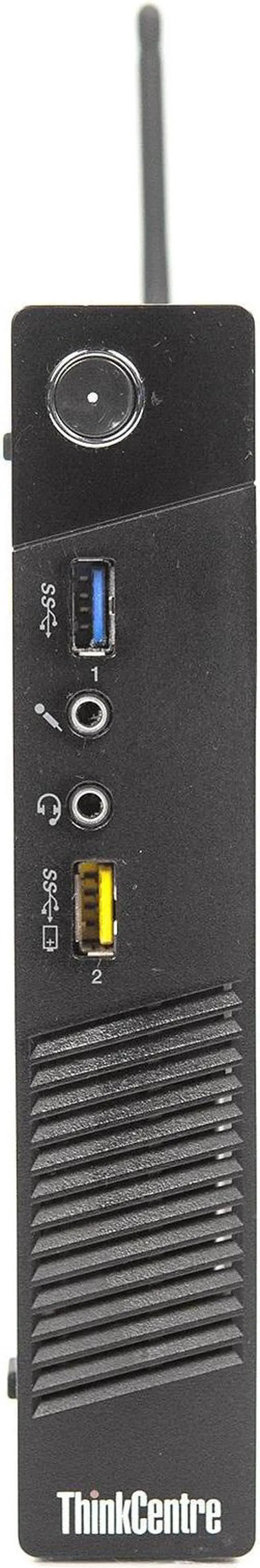 Alt view image 3 of 6 - Lenovo ThinkCentre M73 Tiny WiFi i5-4570T 2.90GHz 8GB 128GB SSD Windows 10 Pro 1 Yr Wty