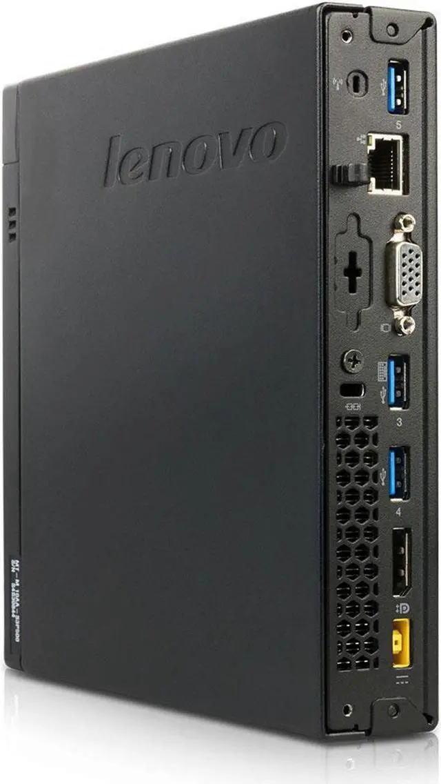 Alt view image 3 of 3 - Lenovo ThinkCentre M93p Tiny Desktop, Quad Core i7 4785T 2.2Ghz, 16GB DDR3 RAM, 512GB SSD Hard Drive, Windows 10 Pro