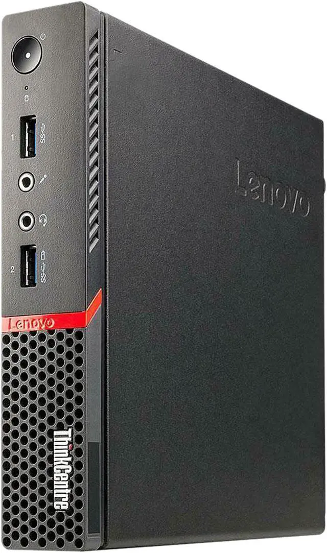 Main image of Lenovo Desktop Computer M900-TINY Intel Core i7 6th Gen 6700T (2.80GHz) 16 GB 512 GB SSD Windows 10 Pro 64-bit