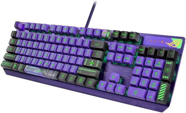 Alt view image 5 of 7 - ASUS ROG Strix 27 XG27AQM-G EVA Limited Edition Gaming Monitor & ROG Strix Scope Red Switch Keyboard & Keris Wireless Mouse Combo-Evangelion Limited Edition