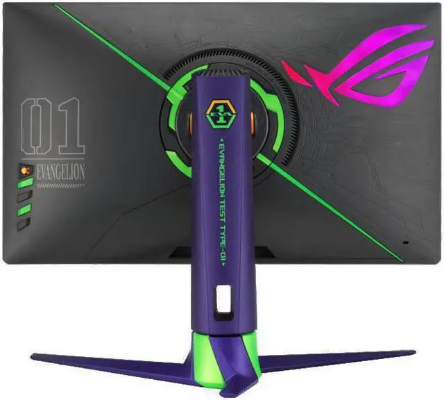 Alt view image 3 of 7 - ASUS ROG Strix 27 XG27AQM-G EVA Limited Edition Gaming Monitor & ROG Strix Scope Red Switch Keyboard & Keris Wireless Mouse Combo-Evangelion Limited Edition