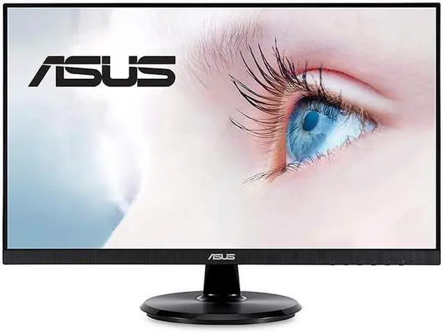 Main image of ASUS VA24DQ 24" (23.8" Viewable) Monitor, 1080P Full HD, 75Hz, IPS, Adaptive-Sync/FreeSync, Eye Care, HDMI DisplayPort VGA, Frameless, VESA Wall Mountable