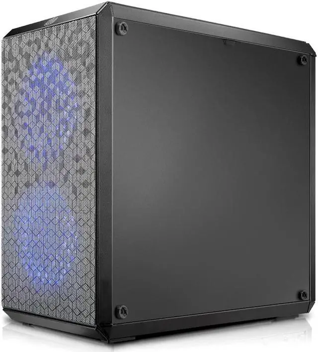 Alt view image 6 of 7 - H.E. Q-Box Gaming PC (Q-Box_4600G)  AMD Ryzen 5 4600G 6-Core 3.7GHz, 12-Thread CPU, 16GB DDR4 3200MHz RAM, 500GB SSD, Liquid Cooler,AC WiFi, Windows 10 Pro Desktop Computer