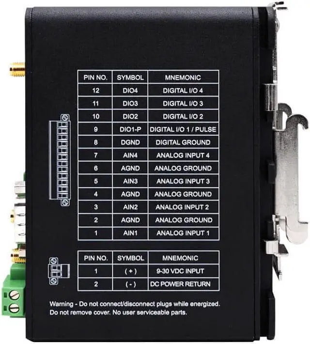 Alt view image 5 of 15 - Digi IX30  LTE-A Cat 7 North America, FirstNet Capable, dual Ethernet, RS-232/422/485, GNSS