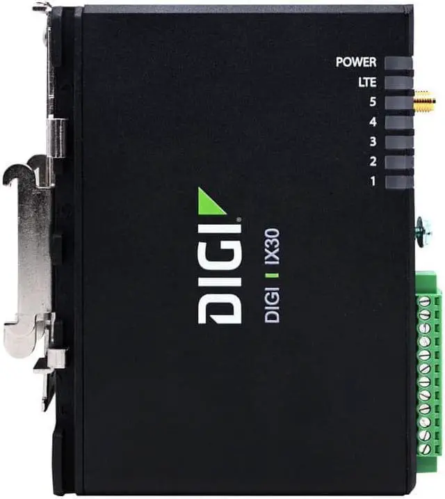 Alt view image 4 of 15 - Digi IX30  LTE-A Cat 7 North America, FirstNet Capable, dual Ethernet, RS-232/422/485, GNSS